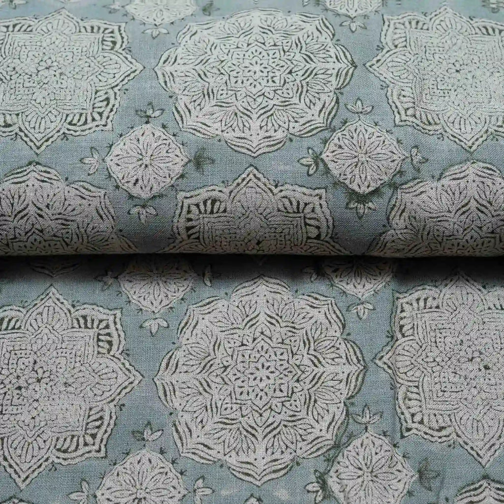Juniper Ice Blue Linen