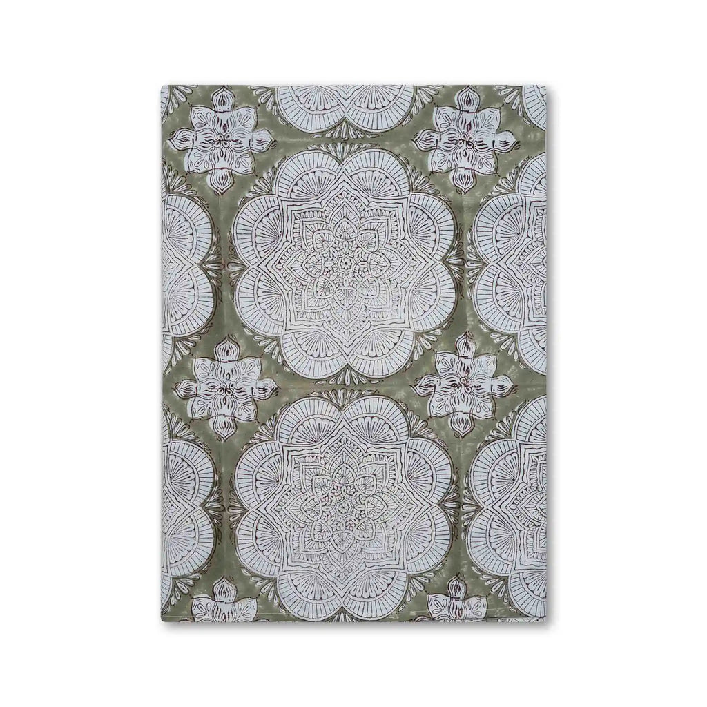 Claywell Sage Green Tablecloth
