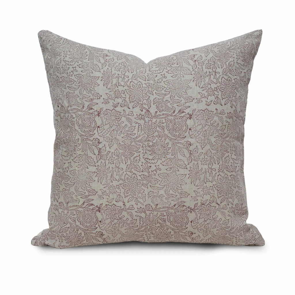 Ella Plum Wine Pillow Cover