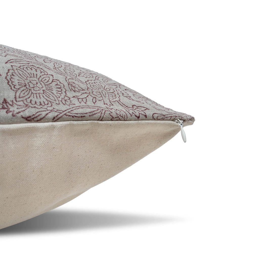 Ella Plum Wine Pillow Cover