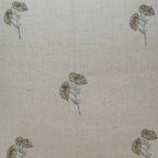 Daisy Trace Light Beige Pillow Cover