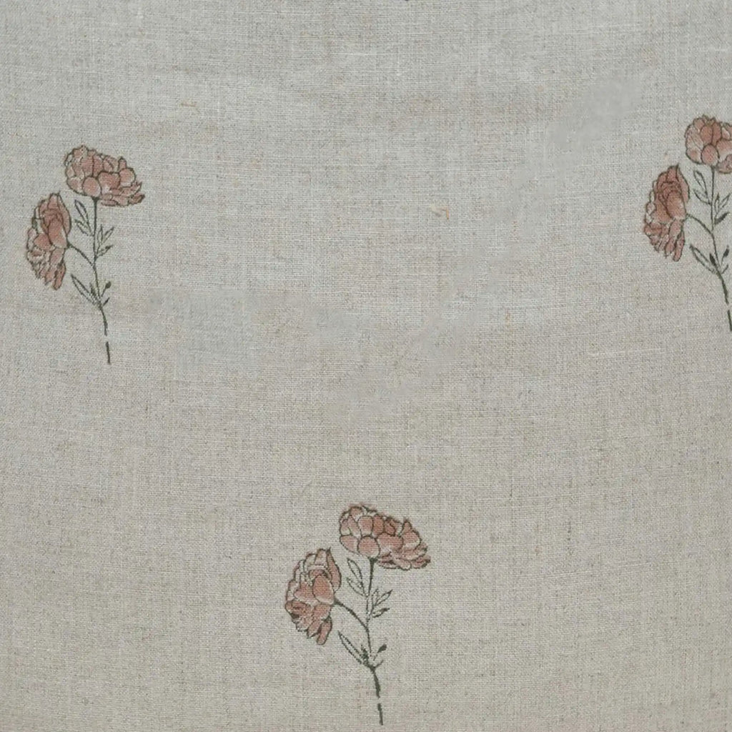 Daisy Trace Blush Pink Pillow Cover