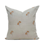 Daisy Trace Mustard Pillow Cover