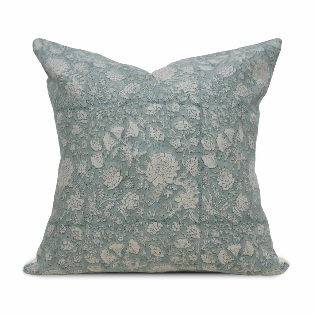 Vivian Ice Blue Pillow Cover