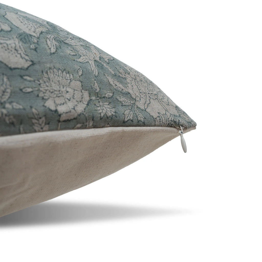 Vivian Ice Blue Pillow Cover