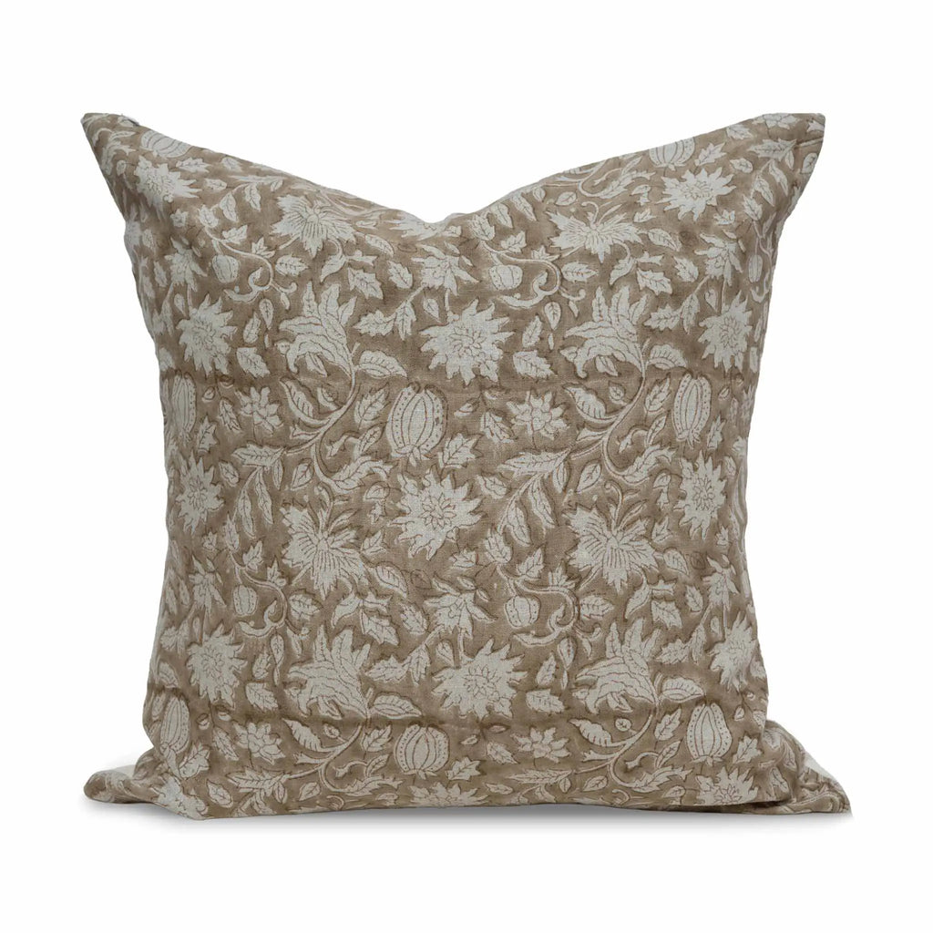 Florence Light Beige Pillow Cover