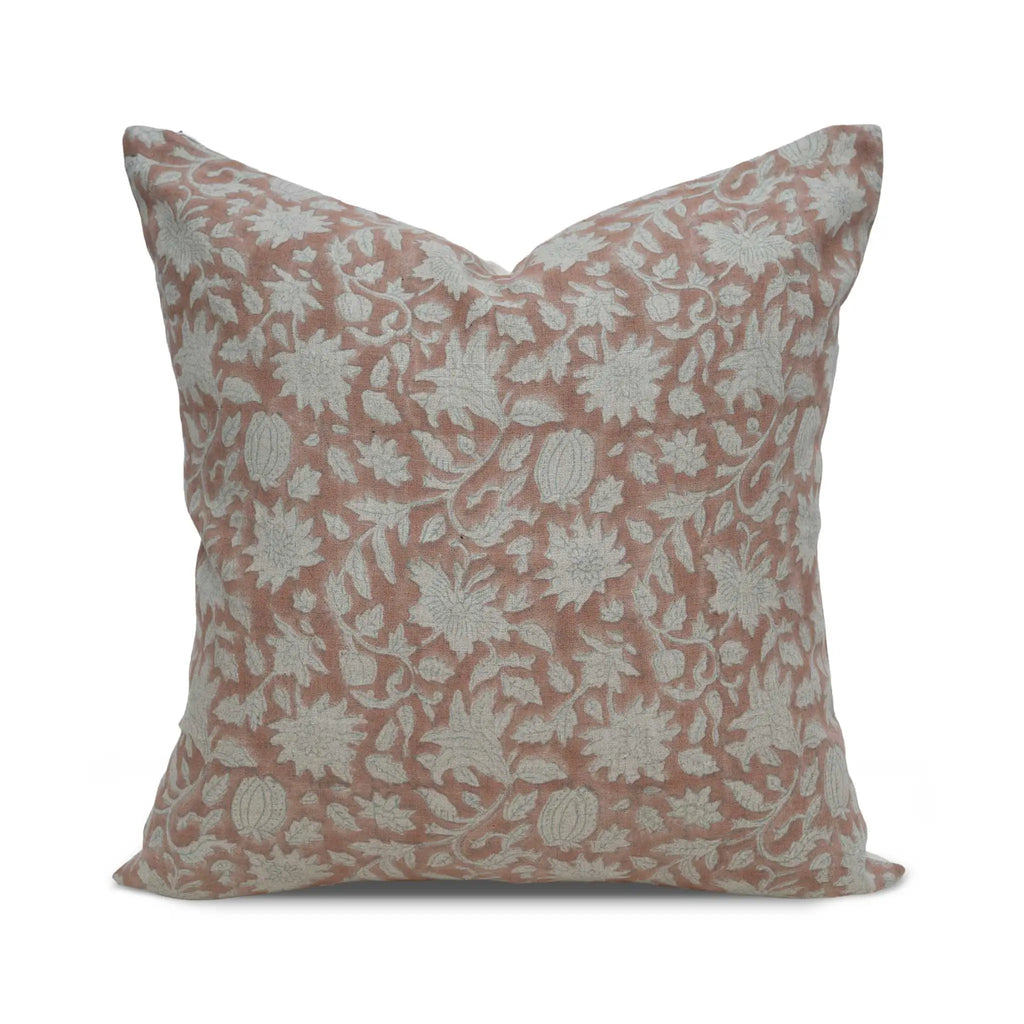 Florence Blush Pink Pillow Cover