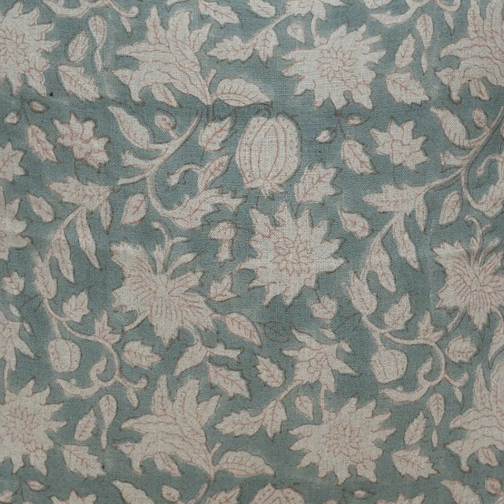 Florence Ice Blue Pillow Cover