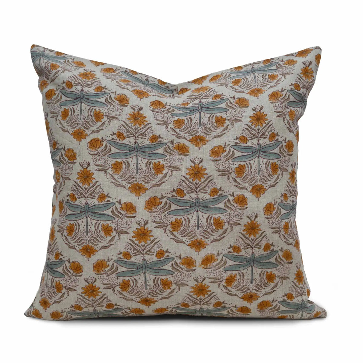 Meadowwing Ice Blue Pillow Cover