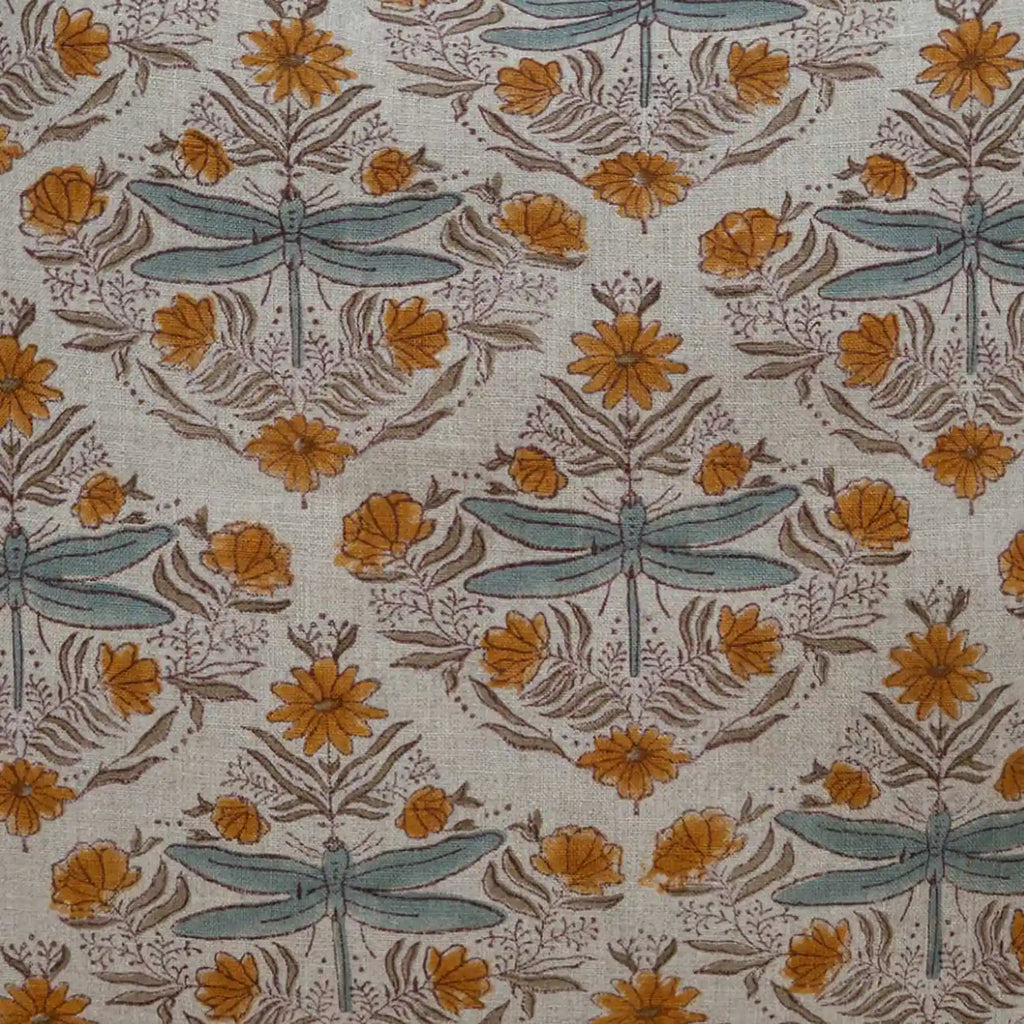 Meadowwing Ice Blue Pillow Cover