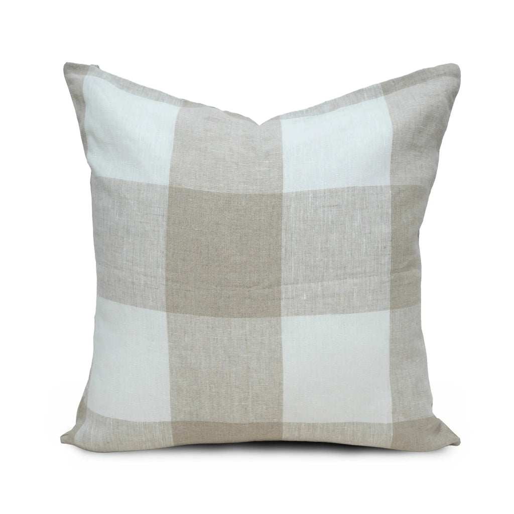 Hazel Light Beige Pillow Cover