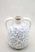 Heirloom Floral Handle Vase Vase & Pots