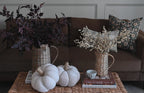 Cream Sherpa Pumpkin Home Decor