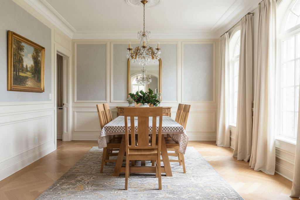 Chloe Botanical Print Table Cloth