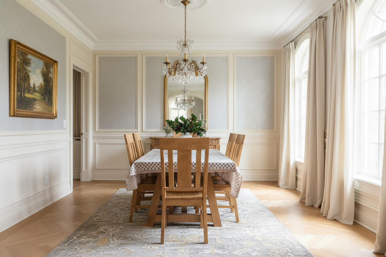 Chloe Botanical Print Table Cloth