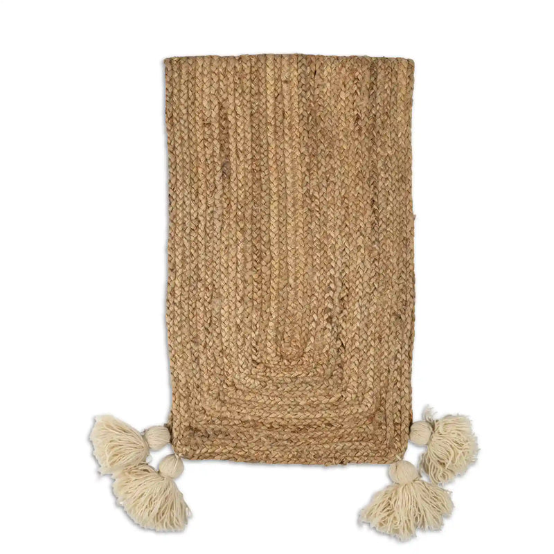 Dune Natural Woven Jute Table Runner
