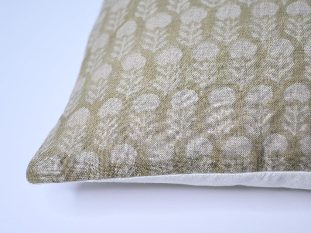 Edison Ditsy Prints Soft Caramel Pillow Cover Pillow Covers