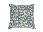Michael Botanical Print Dusty Blue Pillow Cover 26" x 26" Double Sided Pillow Covers