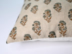 Talena Ditsy Prints Warm White Pillow Cover Pillow Covers