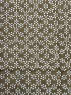 Tessa Hand Block Printed Linen Fabric Linen Fabric