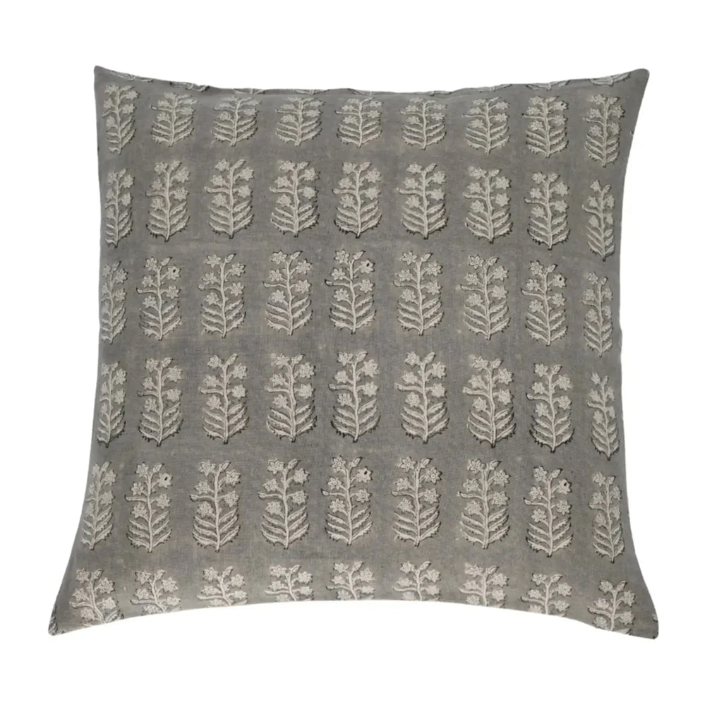 Lola Ditsy Prints Warm Stone Pillow Cover 26" x 26" Double Sided Pillow Covers