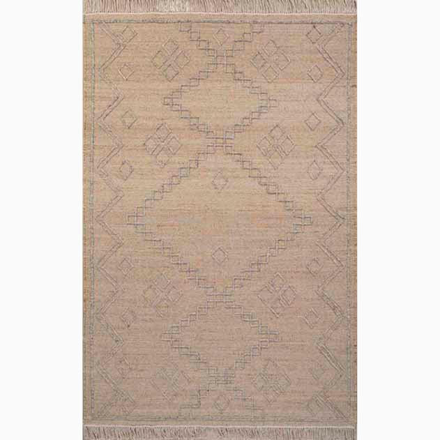 Fenric Hand-Knotted Jute-Blend Rug 12' x 18' Hand-Knotted