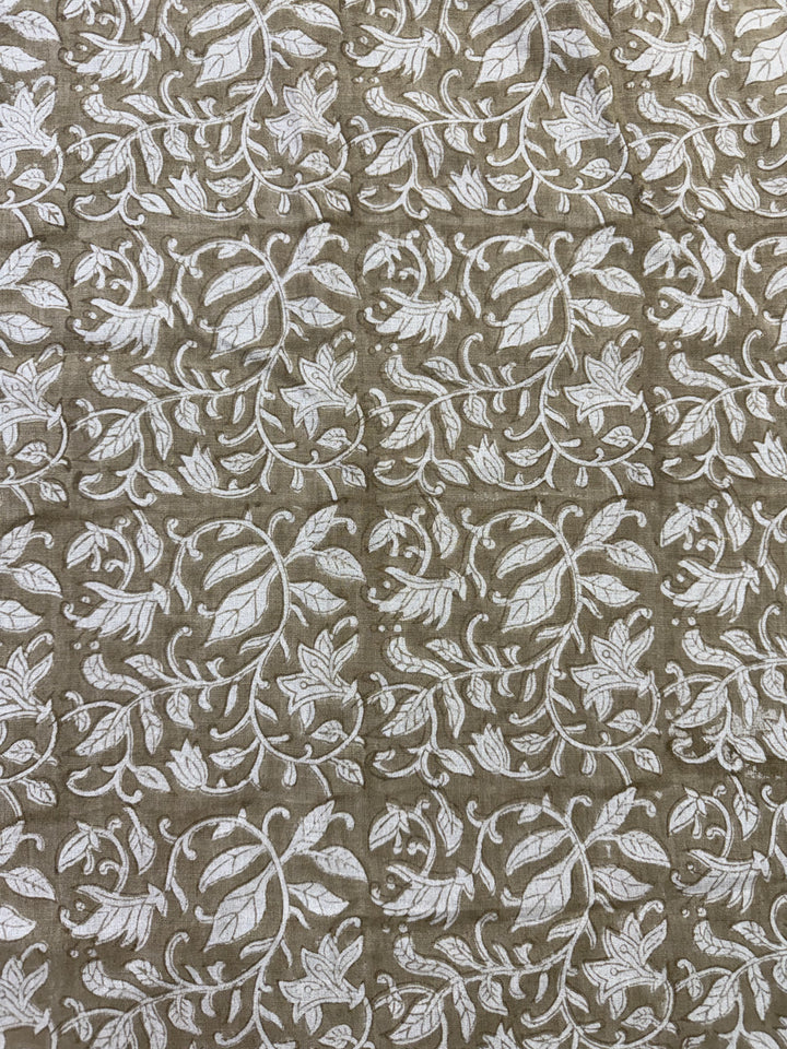 Floral Handloom Linen