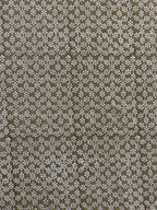 Tessa Hand Block Printed Linen Fabric Linen Fabric