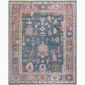 Florence Hand-Knotted Wool Oushak Rug 12' x 18' Hand-Knotted
