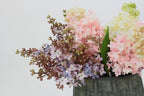 Faux Pink Hydrangea Stem Faux Flowers