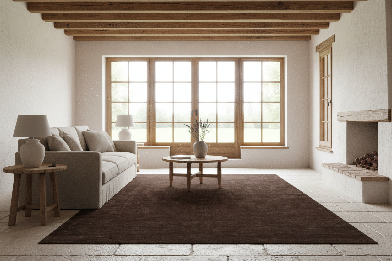 Solid brown color swatch