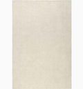 Frost White Hand-Loomed Wool Rug 12' x 18' Hand Loomed