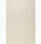 Frost White Hand-Loomed Wool Rug 12' x 18' Hand Loomed