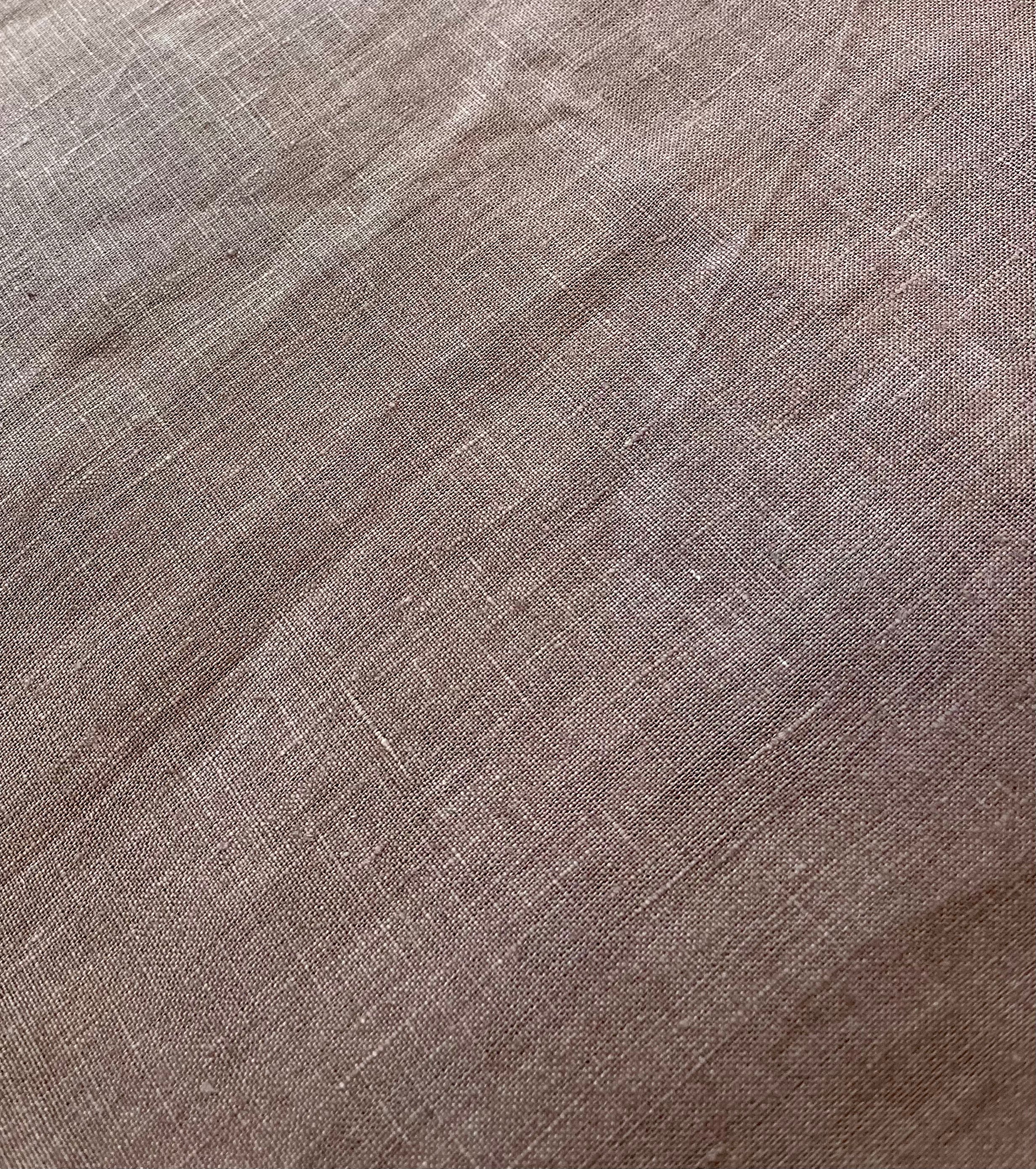 2 Yards Cut Out-Annie Soft Muted Peach Designer Linen Fabric Linen Fabric
