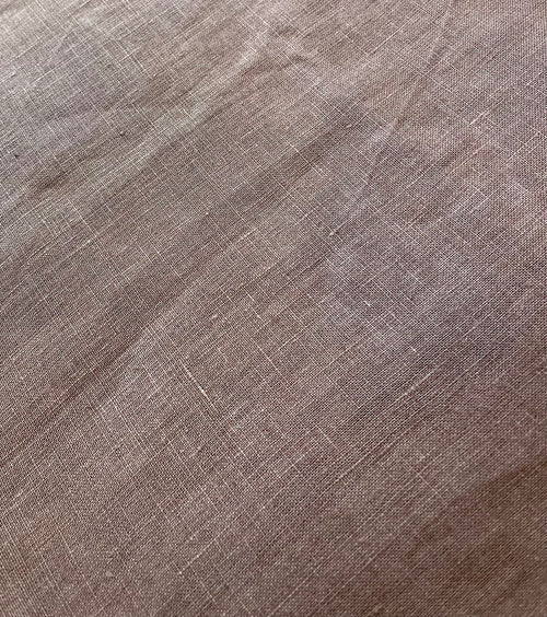 2 Yards Cut Out-Annie Soft Muted Peach Designer Linen Fabric Linen Fabric