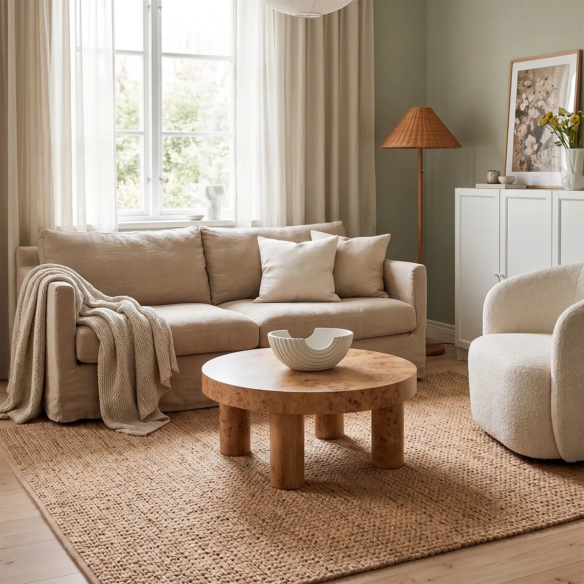 Liza Hand Woven Jute Rug Flatweave
