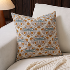 Meadowwing Ice Blue Pillow Cover