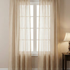 Bare Layer Embroidered Curtain Curtains