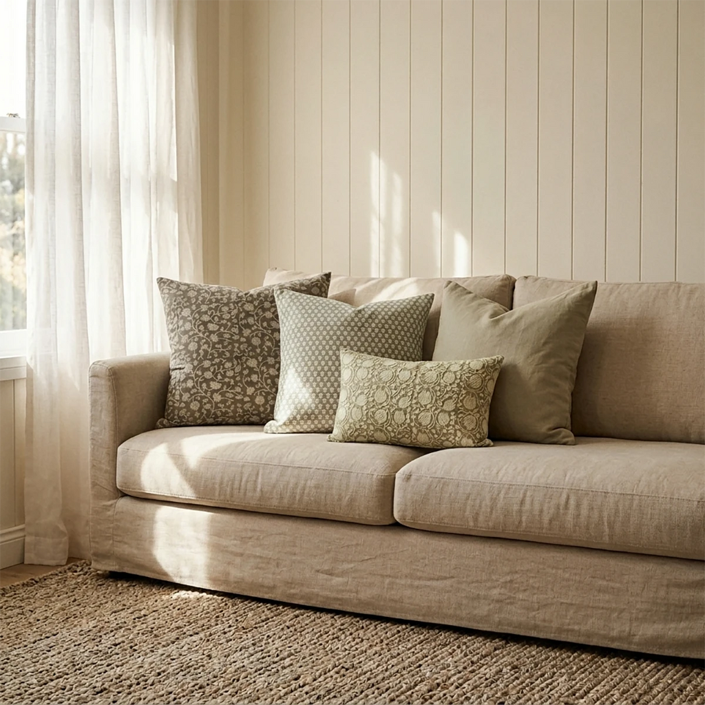 Quiet Living Pillow Cover (Set 4) Bundle