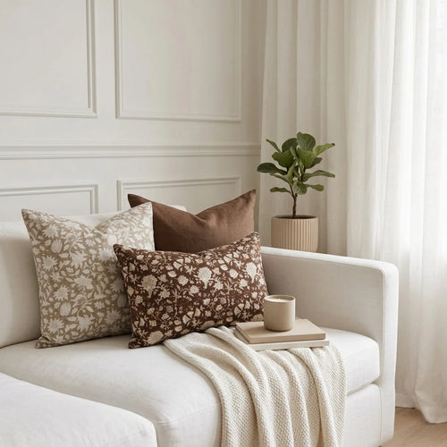 Botanic Foliage Pillow Cover (Set 3) Bundle
