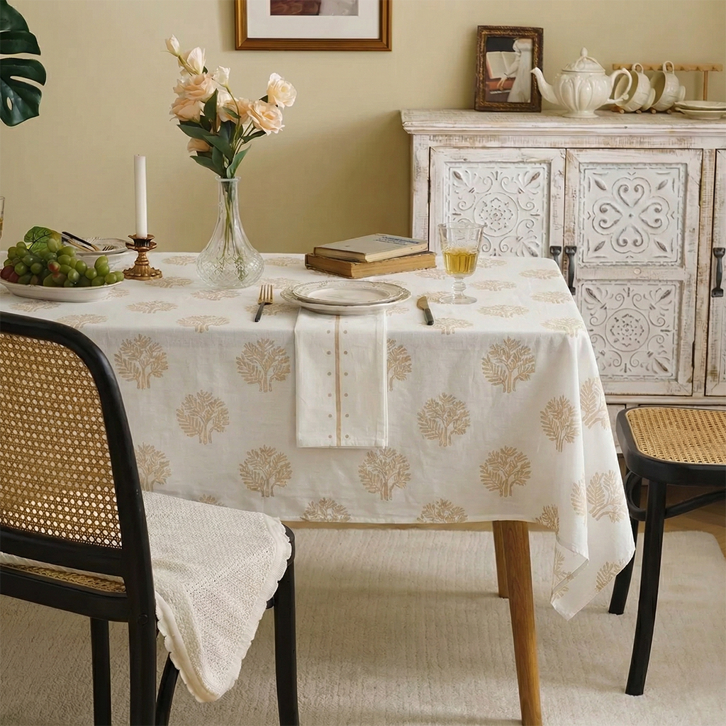 Dots and Linear Table Napkin Napkins