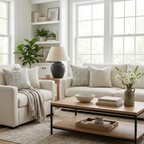 Floral Vine Rust Pillow Cover Pillow Covers