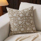 Florence Light Beige Pillow Cover