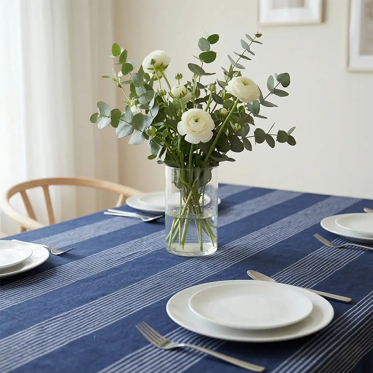 Striped Noise Tablecloth Table Cloth