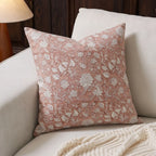 Vivian Blush Pink Pillow Cover