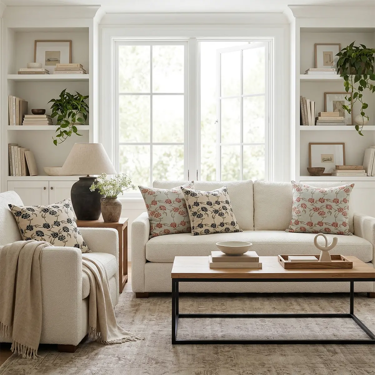 Botanica Black Pillow Cover Pillow Covers