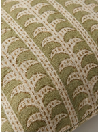 Jessy Botanical Print Tan Dust Pillow Cover Pillow Covers