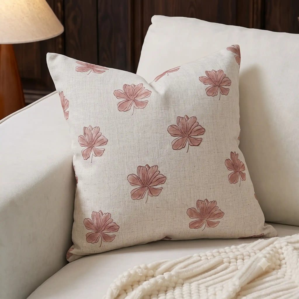 Praire Blush Pink Pillow Cover