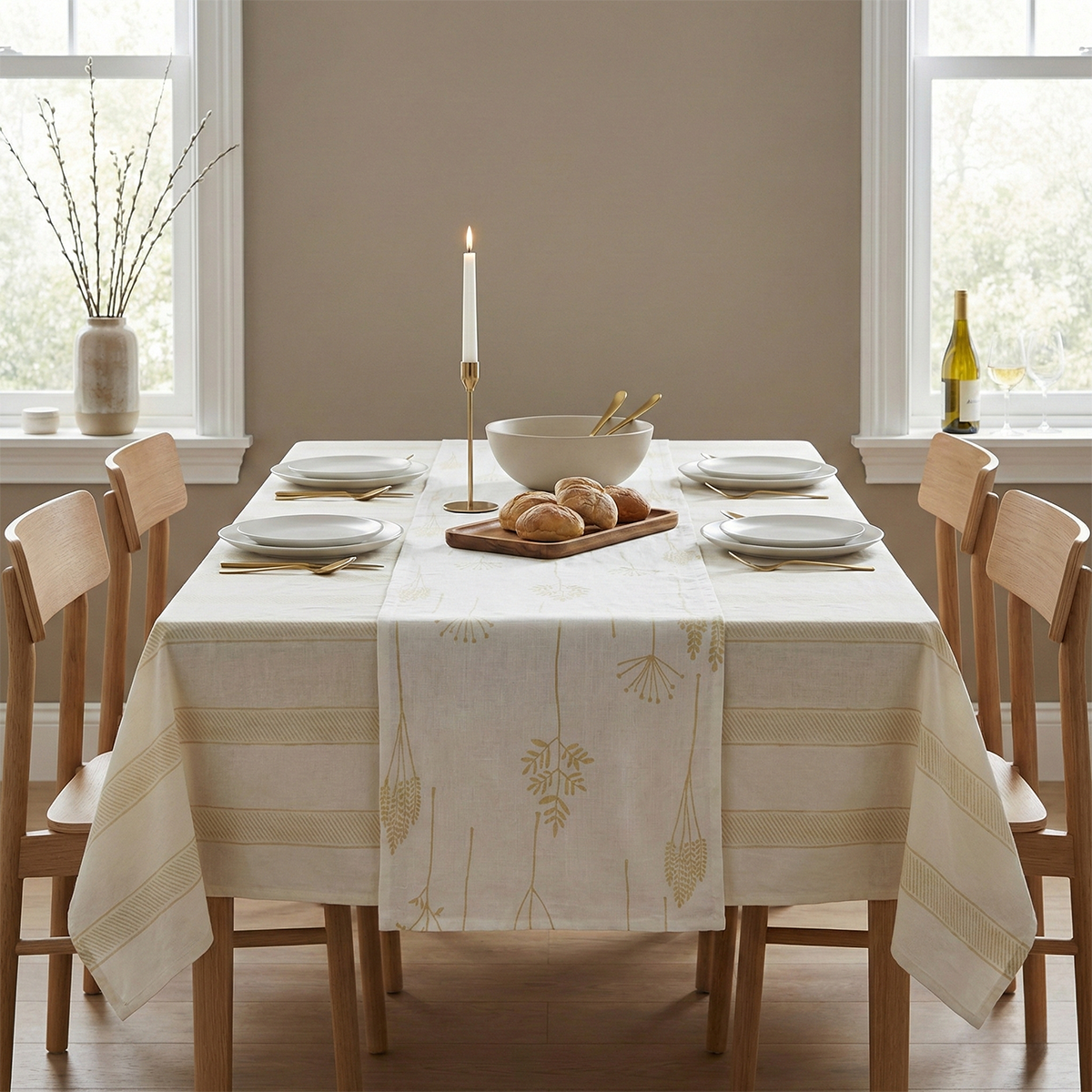 Floral Ground Table Runner