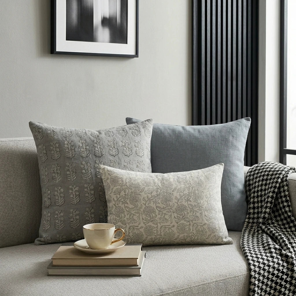 Woven Blends Pillow Covers (Set 3) Bundle